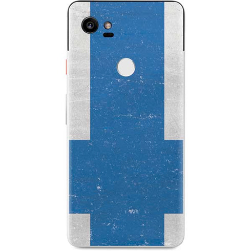 Finland Flag Distressed Google Pixel 2 XL Skin